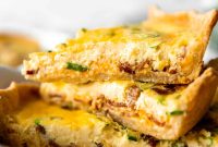 Classic French Quiche Recipe: Flaky Crust and Creamy Filling