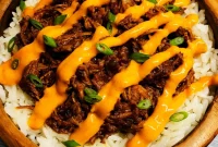 Korean-Style Chicken Rice Bowls with Gochujang Glaze