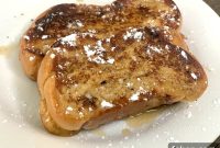Decadent Challah French Toast with Maple Butter and Berries
