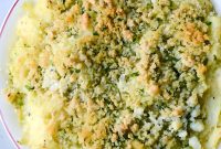 Blue Cheese Mashed Potato Soufflé Recipe: Light & Savory Side
