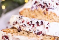 Cranberry Bliss Bread Recipe with Cream Cheese Glaze