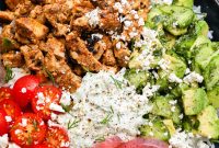 Tzatziki Chicken Bowls with Refreshing Cucumber Salad Recipe