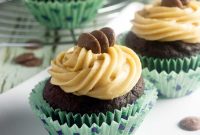 Decadent Chocolate Stout Cupcakes with Peanut Butter Frosting