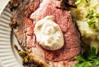 Garlic-Herb Crusted Boneless Prime Rib Recipe