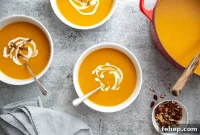 Creamy Roasted Sweet Potato Soup Recipe