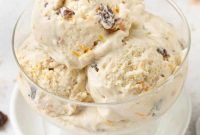 Christmas Fruit Mince No-Churn Ice Cream Recipe