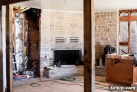 Stone Veneer Fireplace Renovation: Step-by-Step Transformation