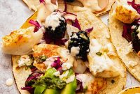 Grilled Fish Tacos with Blackberry Chili-Lime Salsa