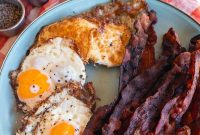 Griddle Bacon and Eggs: Perfectly Cooked Breakfast in Minutes