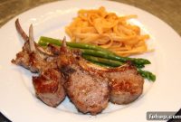 Herbes de Provence Lamb Chops with Garlic and Lemon