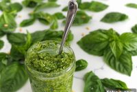 Fresh Homemade Basil Pesto Recipe for Pasta, Sandwiches, and More