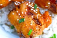 Sticky Honey Garlic Chicken Recipe for Oven or Skillet