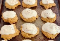 Gluten-Free Pumpkin Cookies with Dairy-Free Cream Cheese Frosting