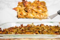 Dairy-Free Apple Noodle Kugel: Crisp Baked Holiday Casserole