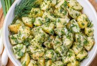 Classic Herbed Potato Salad with Fresh Dill and Chives