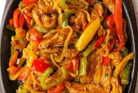 30-Minute Sheet Pan Chicken Fajitas Meal