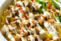 Halal Cart Chicken and Rice Plate: New York Street Food Guide