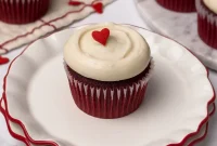 Red Velvet Cupcakes with Cream Cheese Frosting Recipe
