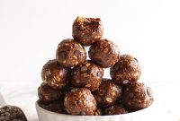 Chocolate Peanut Butter Energy Bites: High-Protein Snack Recipe