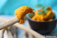 Gluten-Free Breadsticks with Roasted Carrot and Cumin Dip