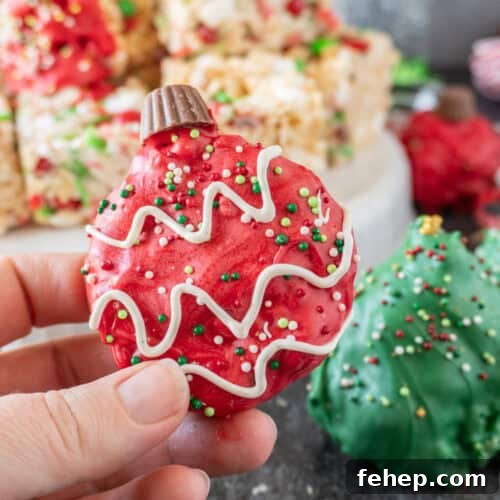 Christmas Rice Krispie Treats