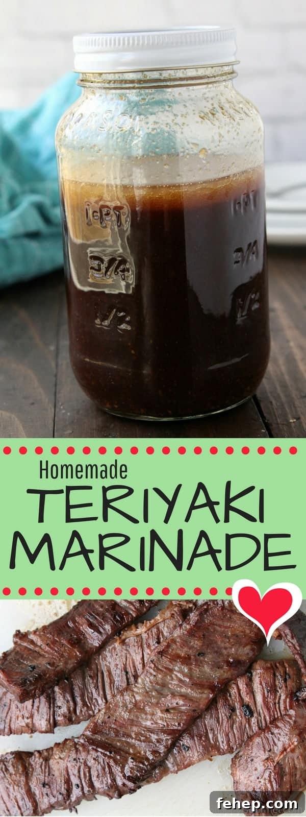 Simple Homemade Teriyaki Marinade Recipe for Chicken & Fish 10 Homemade Teriyaki Marinade recipe for beef, chicken or pork