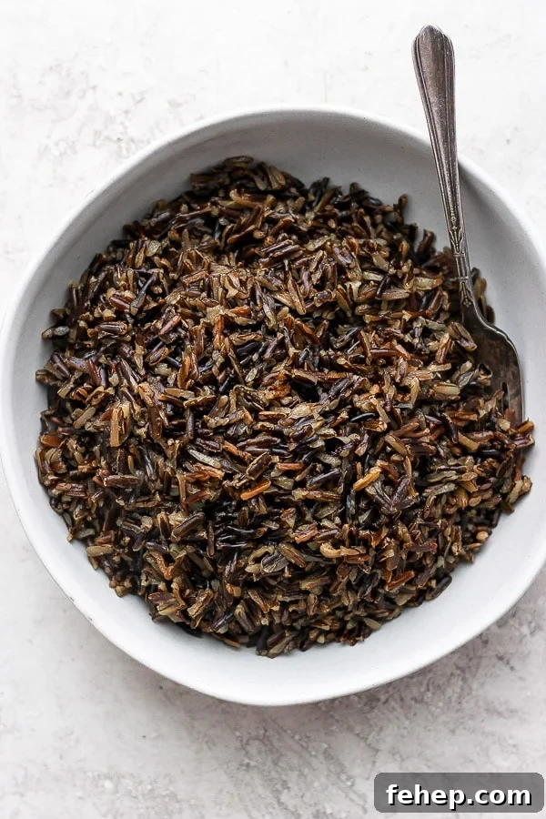 A quick and easy instant pot wild rice recipe.