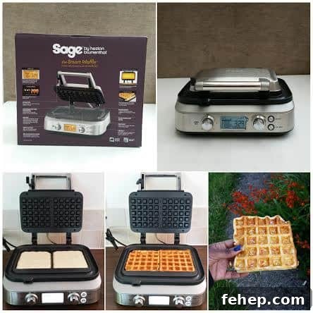 Heston Smart Waffle Maker Review: Classic Waffles with Sage 5 Heston Blumenthal Sage Appliances Smart Waffle Maker Review | Recipes From A Pantry
