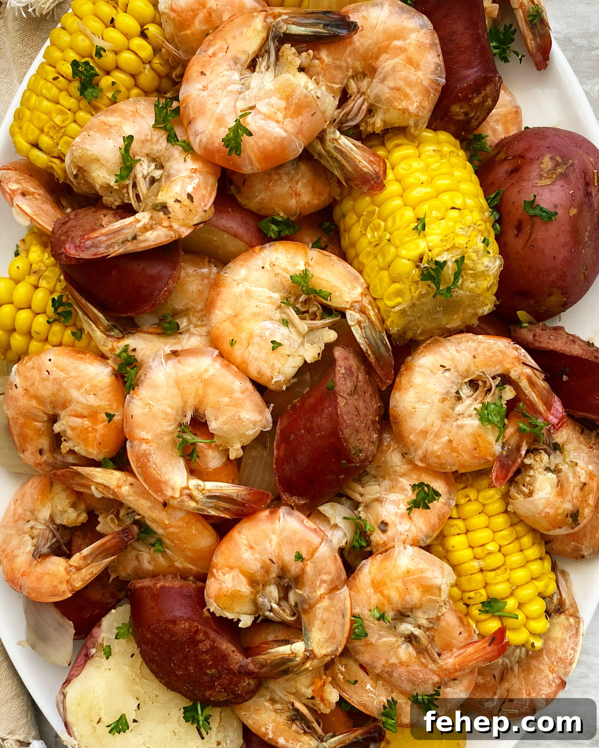 Slow Cooker Seafood Boil Recipe for Flavorful Shrimp & Crab 7 finished slow cooker seafood boil