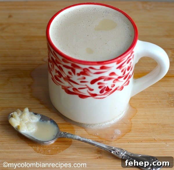 Colombian Atol: Traditional Corn Drink Recipe and Tips 2 Atol Colombiano (Colombian Corn Drink) |mycolombianrecipes.com