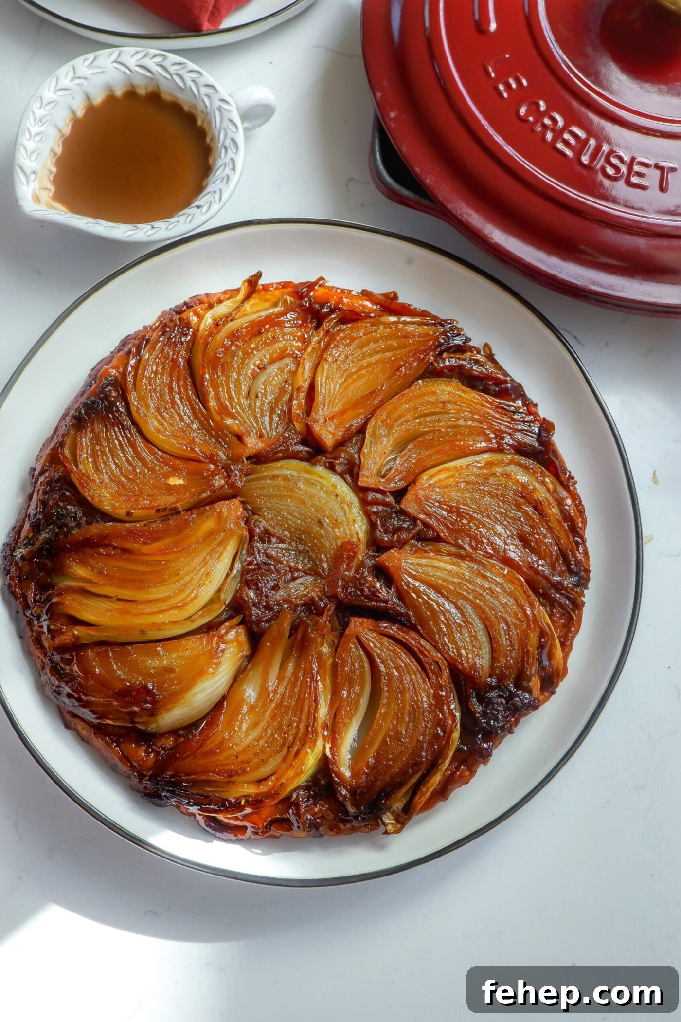 French Onion Tarte Tatin