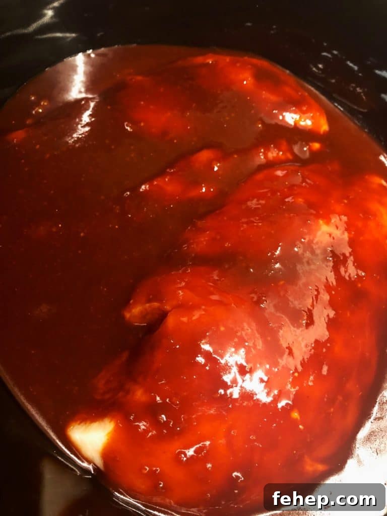 Korean-Style Chicken Rice Bowls with Gochujang Glaze 4 Slow Cooker Korean Chicken
