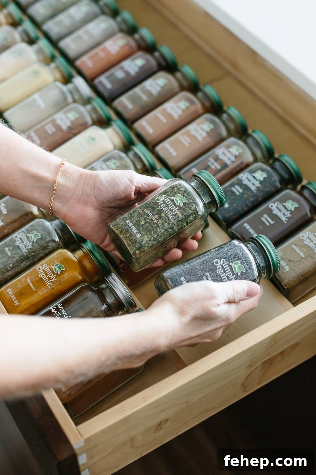 Spice Drawer Organization and Meal-Prep Tips for Healthier Recipes 8 My spice drawer is pivotal to cooking healthy recipes. So today I'm sharing how I organize my spice drawer and giving you a few tips for dried spices.
