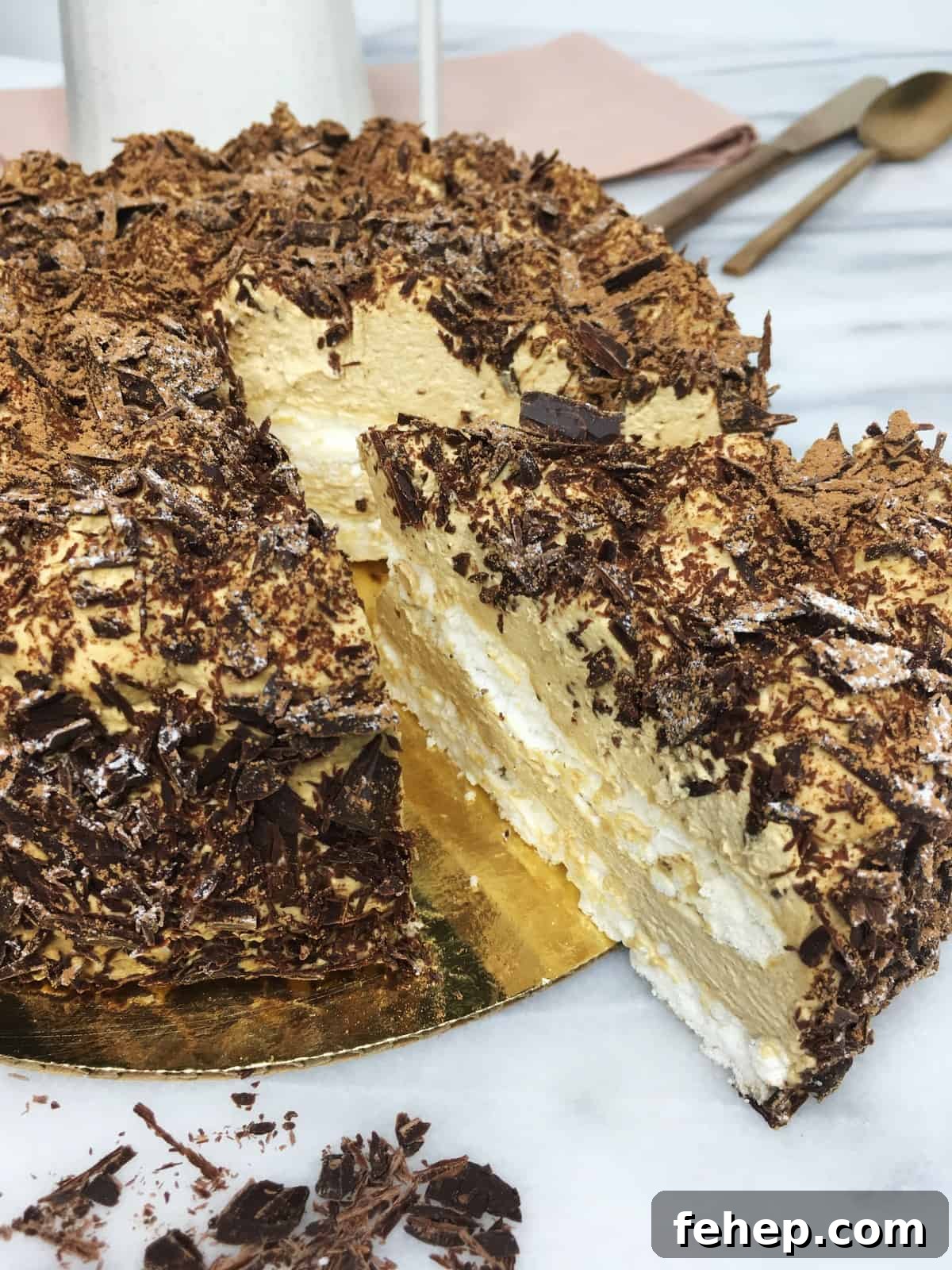 15 Irresistible Cake Recipes for Every Occasion 16 Sliced Meringue Cake on a cake board