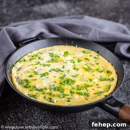 Spring Vegetable Frittata | Low-Carb, So Simple