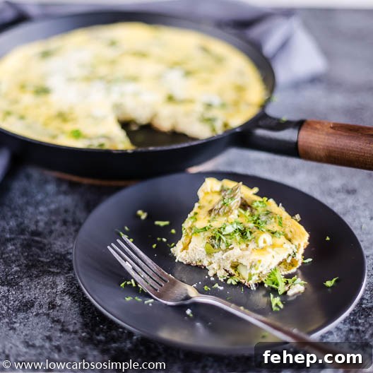 Spring Vegetable Frittata | Low-Carb, So Simple