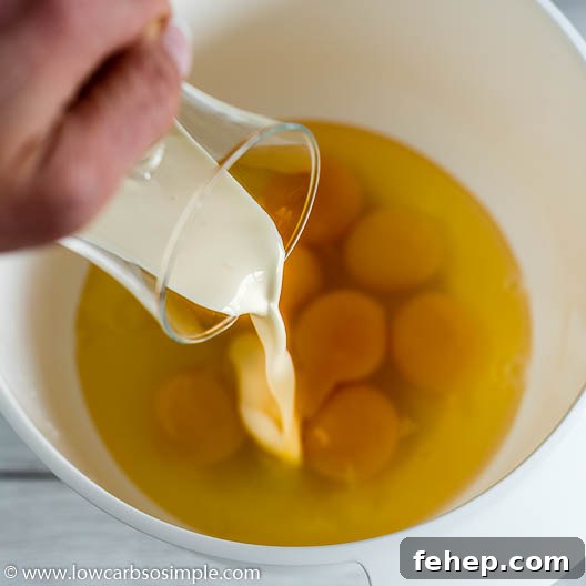 Adding Heavy Cream | Low-Carb, So Simple