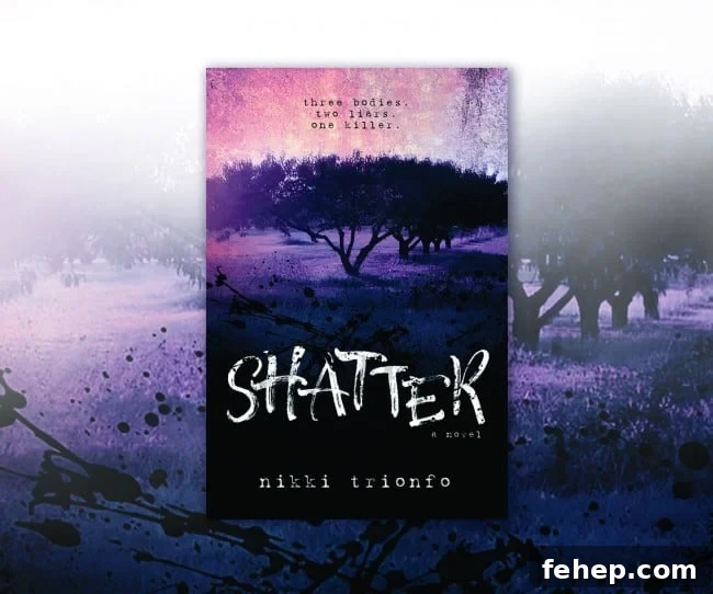 promotional photo of a YA novel.