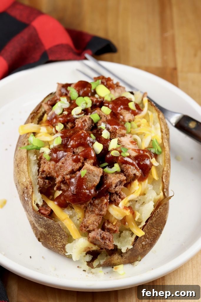 BBQ Pulled Pork Stuffed Potatoes: Smoky Grill Recipe 7 BBQ Stuffed Potatoes