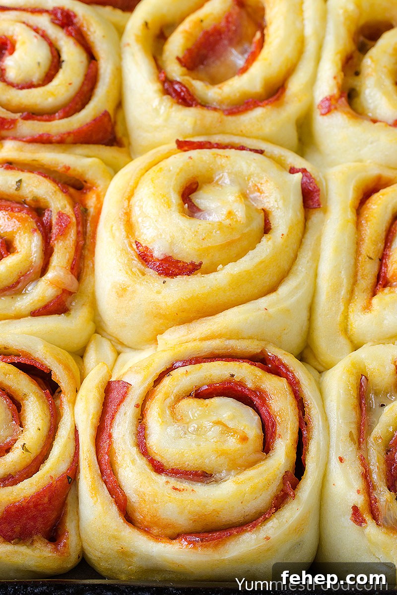 Pepperoni Pizza Rolls