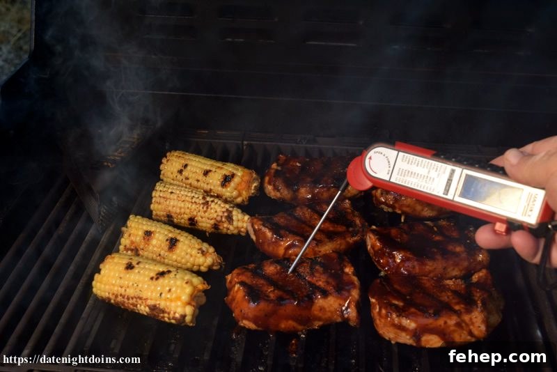 Raspberry Chipotle Pork Loin Chops