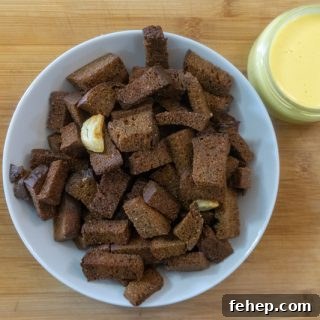 Kepta Duona (Baltic Fried Black Bread) Recipe: Crispy Lithuanian Snack 7 Homemade Kepta Duona