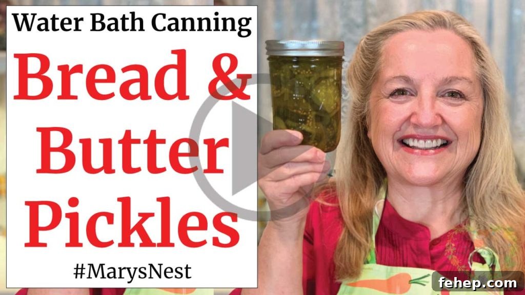 Crisp Pickled Green Beans Recipe with Water Bath Canning Guide 8 Bread and butter pickles
