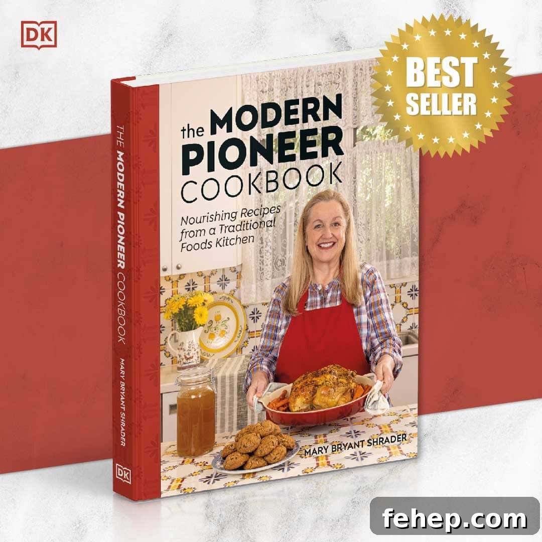 Crisp Pickled Green Beans Recipe with Water Bath Canning Guide 14 The Modern Pioneer Cookbook cover