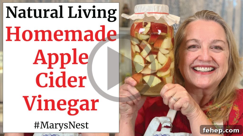 Crisp Pickled Green Beans Recipe with Water Bath Canning Guide 3 Homemade apple cider vinegar