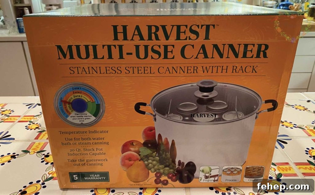 Crisp Pickled Green Beans Recipe with Water Bath Canning Guide 4 Water bath canner on portable burner
