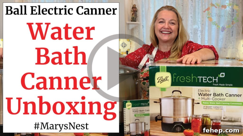 Crisp Pickled Green Beans Recipe with Water Bath Canning Guide 5 Electric water bath canner
