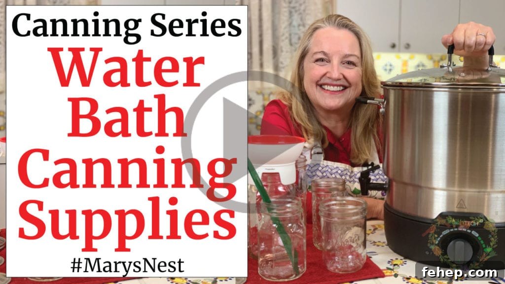 Crisp Pickled Green Beans Recipe with Water Bath Canning Guide 6 Canning supplies overview