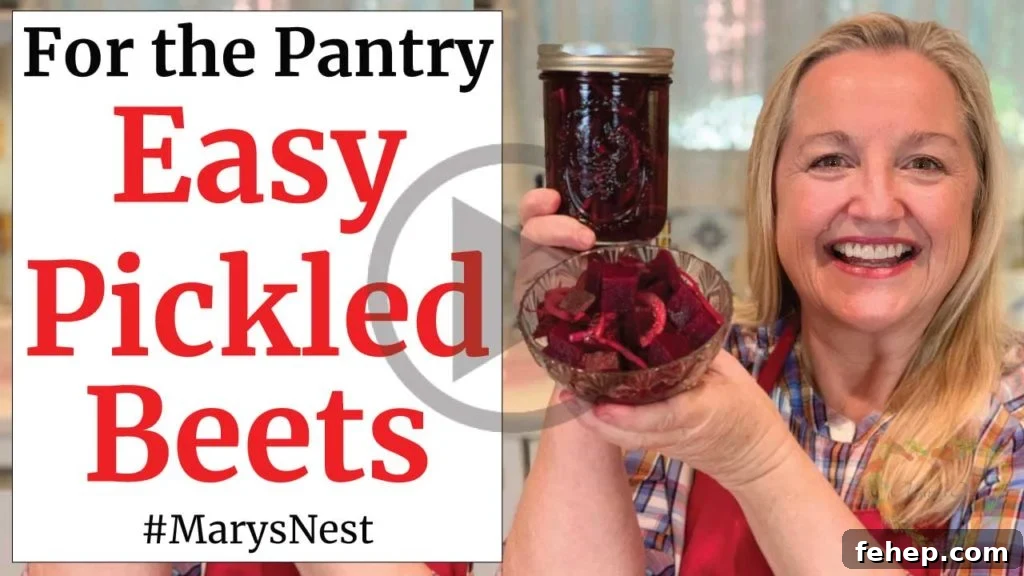 Crisp Pickled Green Beans Recipe with Water Bath Canning Guide 7 Pickled beets