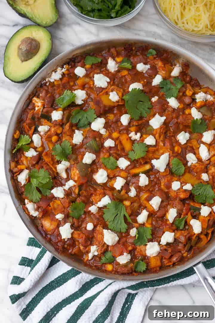 30-Minute One-Pan Chicken Enchilada Skillet Recipe 3 img 15971 2